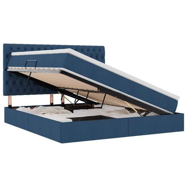 vidaXL &Kappa;&rho;&epsilon;&beta;ά&tau;&iota; &mu;&epsilon; &alpha;&pi;&omicron;&theta;&eta;&kappa;&epsilon;&upsilon;&tau;&iota;&kappa;ό &chi;ώ&rho;&omicron; &kappa;&alpha;&iota; &sigma;&tau;&rho;ώ&mu;&alpha; &Mu;&pi;&lambda;&epsilon; 160 x 200 cm