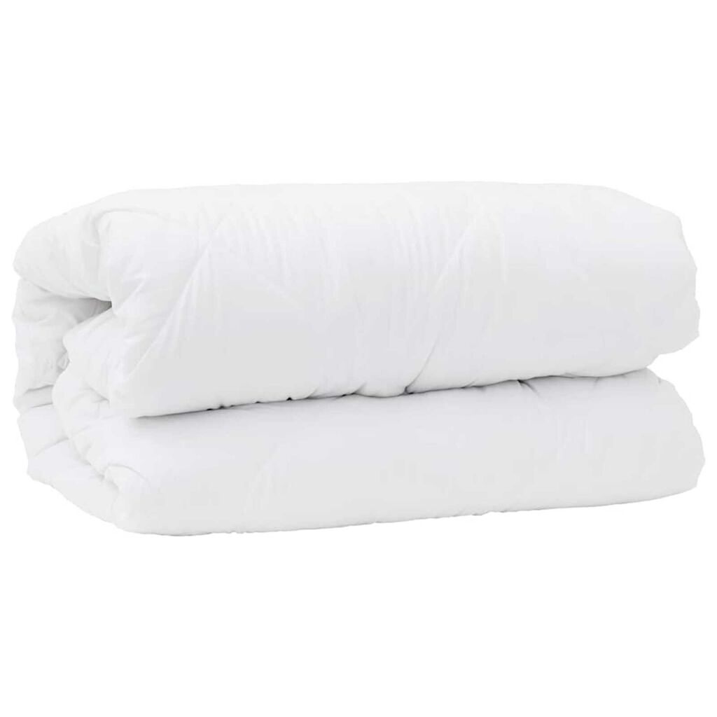 vidaXL Πάπλωμα Άλλο με μαξιλάρι 3 pcs Λευκό 240 x 220 cm Μικροΐνες