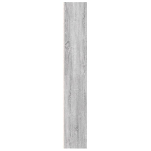 vidaXL Βιβλιοθήκη με 5 Ράφια Γκρι Sonoma 60x30x189 εκ. Επεξεργ. Ξύλο