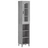 vidaXL &Mu;&pi;&omicron;&upsilon;&phi;έ&sigmaf; Sonoma &Gamma;&kappa;&rho;&iota; 34,5 x 34 x 180 &epsilon;&kappa;. &alpha;&pi;ό &Epsilon;&pi;&epsilon;&xi;&epsilon;&rho;&gamma;&alpha;&sigma;&mu;έ&nu;&omicron; &Xi;ύ&lambda;&omicron;