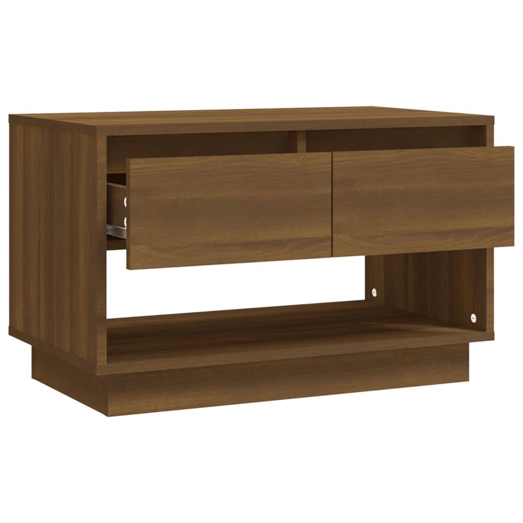 vidaXL Έπιπλο Τηλεόρασης Καφέ Δρυς 70x41x44 εκ. Επεξεργασμένο Ξύλο