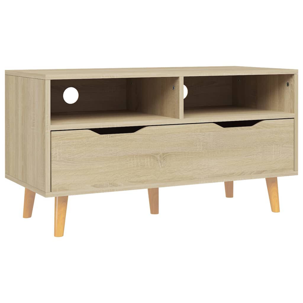 vidaXL Έπιπλο Τηλεόρασης Sonoma Δρυς 90x40x48,5 εκ. Επεξεργασμένο Ξύλο