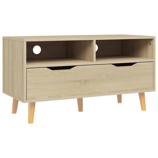 vidaXL Έπιπλο Τηλεόρασης Sonoma Δρυς 90x40x48,5 εκ. Επεξεργασμένο Ξύλο