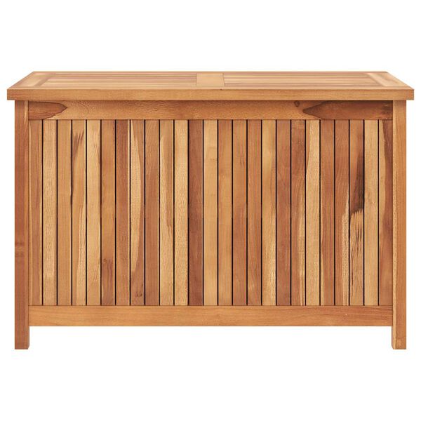 vidaXL Μπαούλο Αποθήκευσης Κήπου 90 x 50 x 58 εκ. από Μασίφ Ξύλο Teak