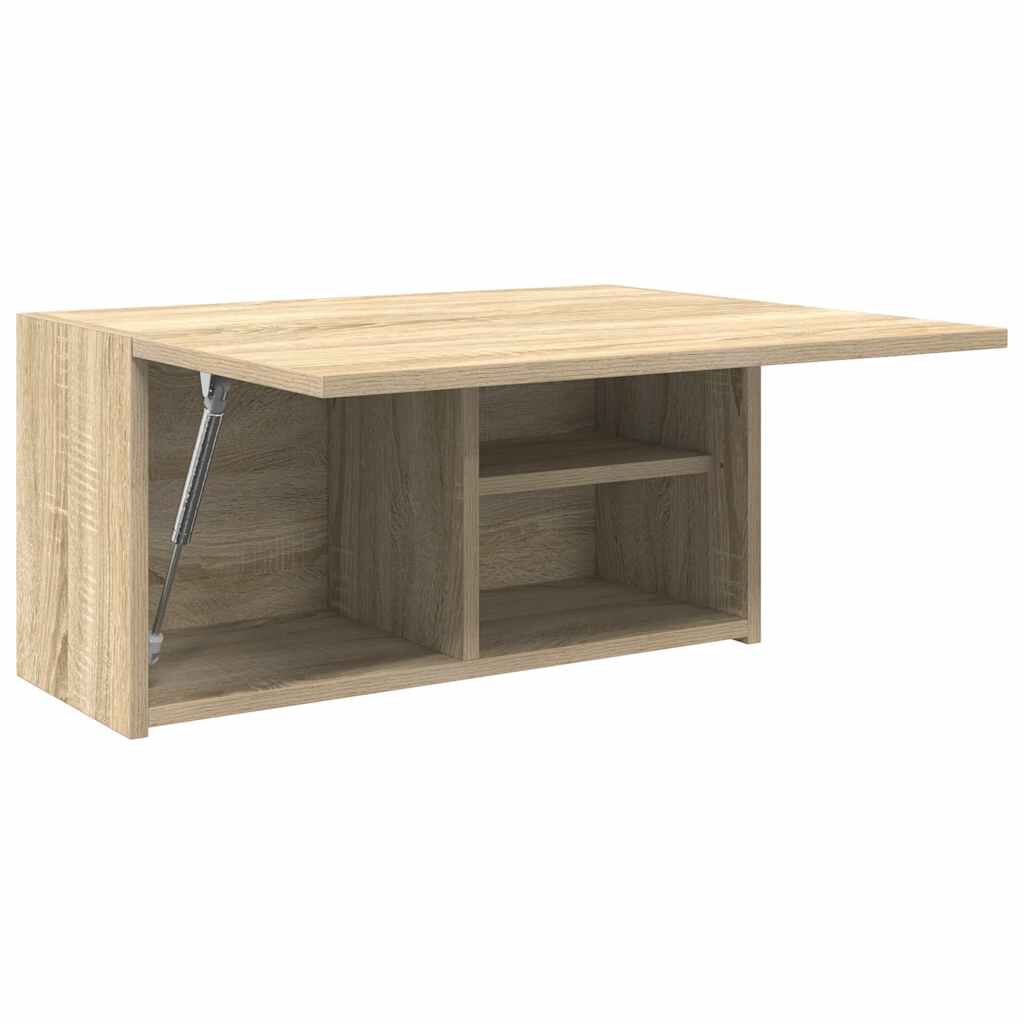 vidaXL ντουλάπι τοίχου μπάνιου Δρυς sonoma 60x25x30 cm Μηχανική ξυλεία