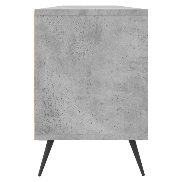 vidaXL Έπιπλο Τηλεόρασης Γκρι Σκυρ. 150x30x44,5 εκ. Επεξ. Ξύλο