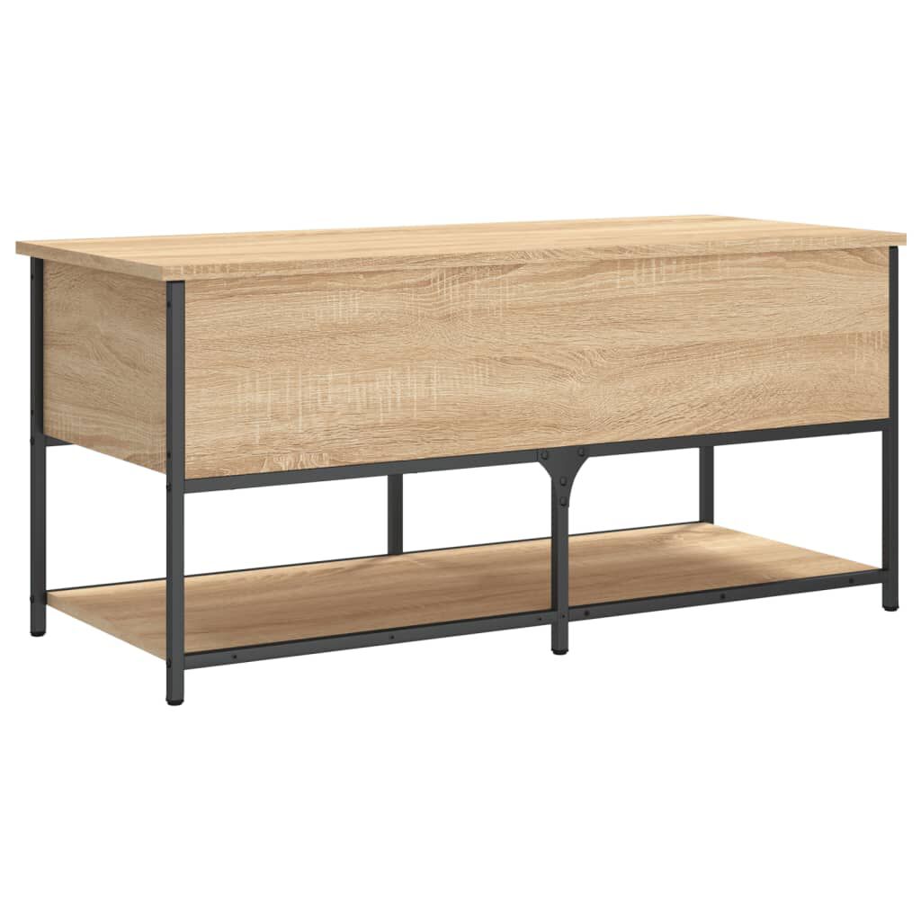 vidaXL Παγκάκι Αποθήκευσης Sonoma Δρυς 100x42,5x47 εκ. Επεξεργ. Ξύλο