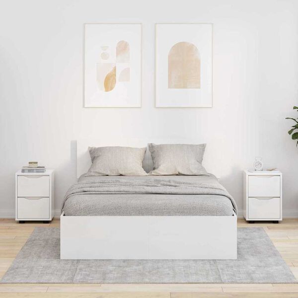 vidaXL &Kappa;&omicron;&mu;&omicron;&delta;ί&nu;&alpha; 2 pcs &Upsilon;&psi;&eta;&lambda;ή&sigmaf; &gamma;&upsilon;&alpha;&lambda;ά&delta;&alpha;&sigmaf; &lambda;&epsilon;&upsilon;&kappa;ό 30,5 x 30 x 43 &epsilon;&kappa;