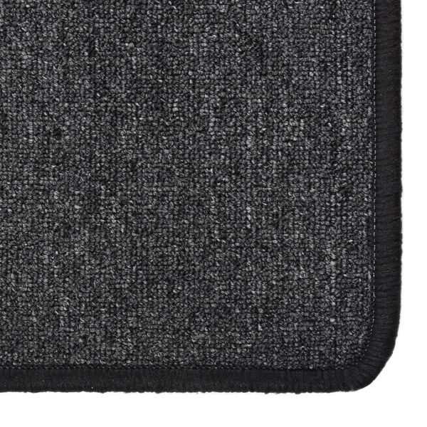 vidaXL Χαλί Διάδρομος Ανθρακί 80 x 200 εκ.