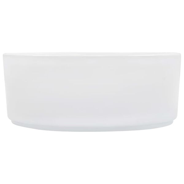 vidaXL Νιπτήρας Λευκός 36 x 14 εκ. Κεραμικός