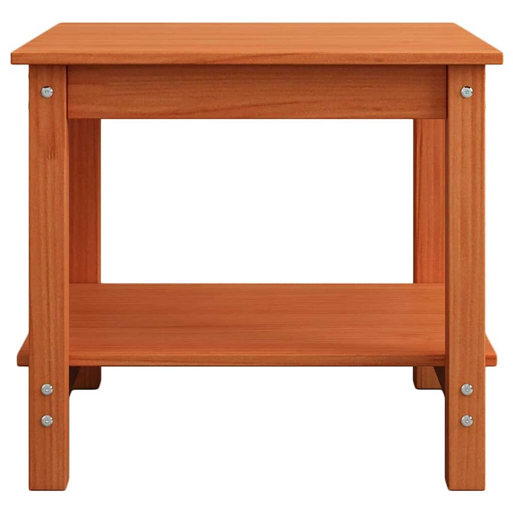 vidaXL Τραπεζάκι σαλονιού Καφέ κεριού 50 x 50 x 45 cm