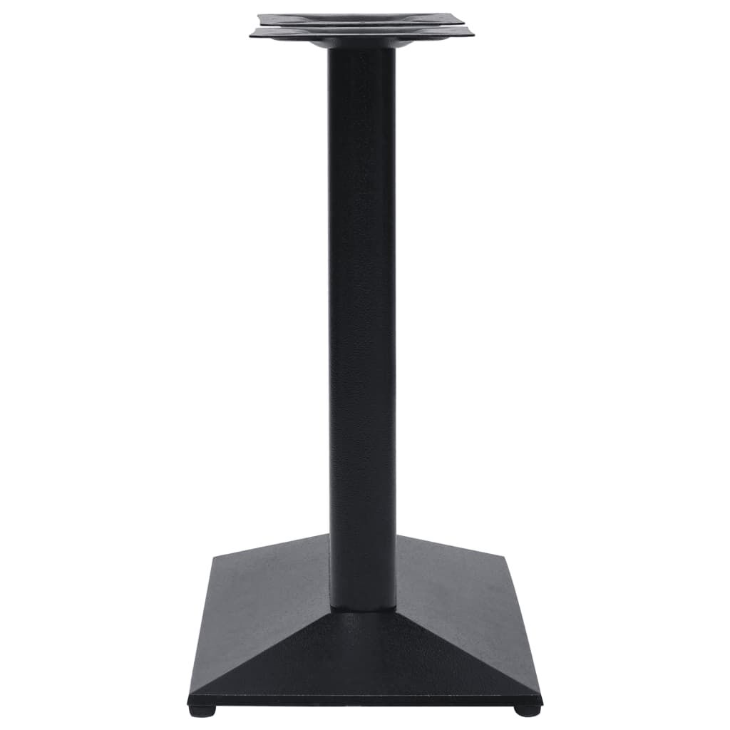 vidaXL Πόδι Τραπεζιού Bistro Μαύρο 70x40x72 εκ. από Χυτοσίδηρο