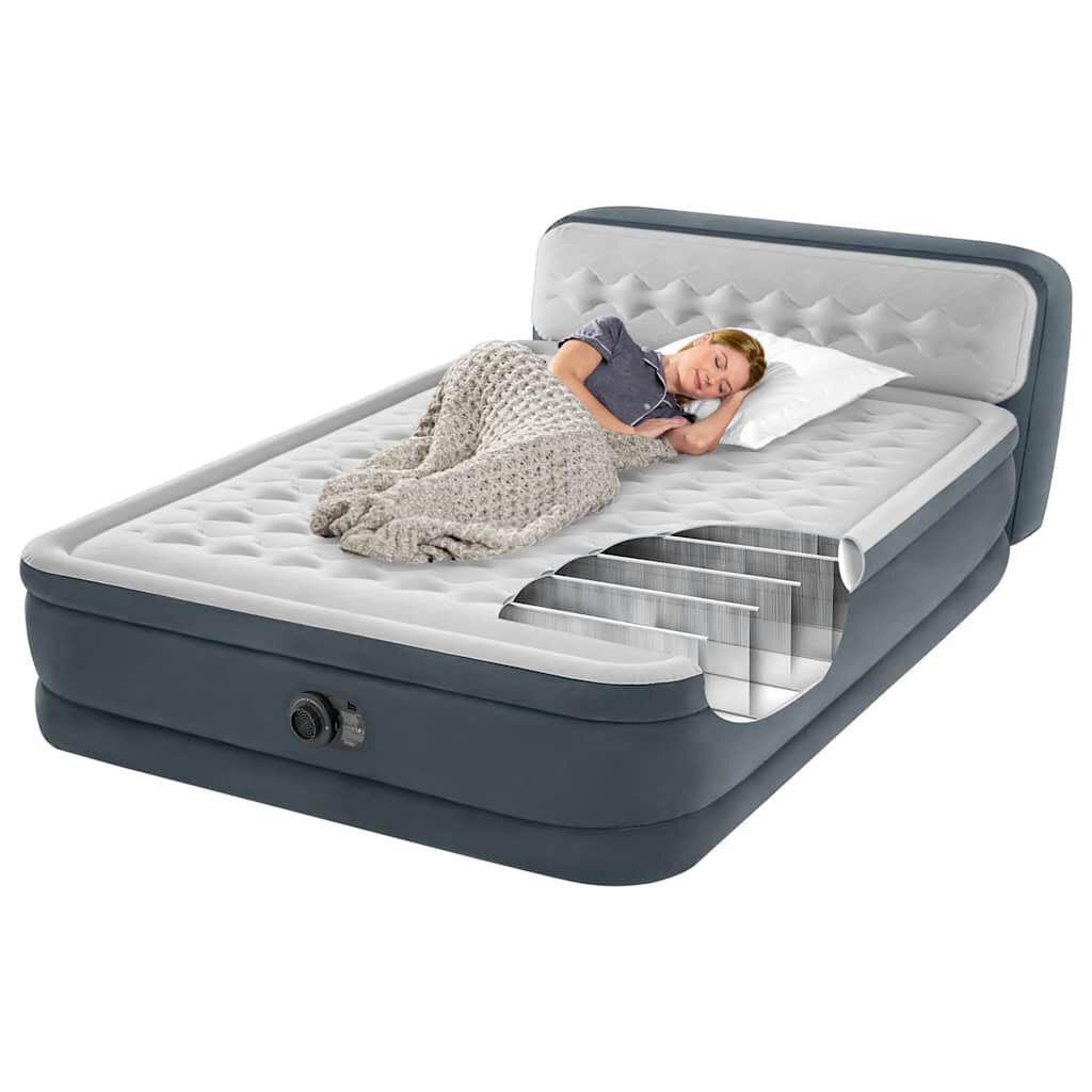 Intex Στρώμα Αέρα Dura-Beam Deluxe Ultra Plush Headboard Διπλό 86 εκ.