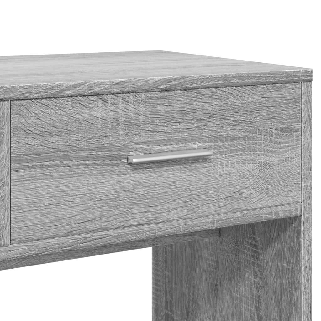 vidaXL Μπουντουάρ με Καθρέφτη Γκρι Sonoma 80 x 39 x 80 εκ.
