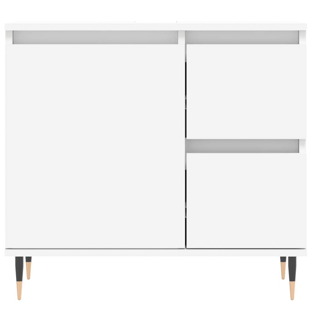 vidaXL Ντουλάπι Μπάνιου Λευκό 65 x 33 x 60 εκ. από Επεξεργασμένο Ξύλο
