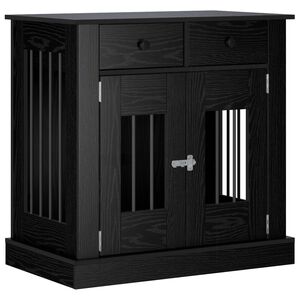 vidaXL Έ&pi;&iota;&pi;&lambda;&omicron; &gamma;&iota;&alpha; &kappa;&lambda;&omicron;&upsilon;&beta;ί &sigma;&kappa;ύ&lambda;&omicron;&upsilon; &Mu;&alpha;ύ&rho;&eta; &Delta;&rho;&upsilon;&sigmaf; 80 x 47,5 x 80 &epsilon;&kappa;
