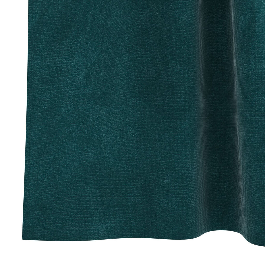 vidaXL Κουρτίνες 2 pcs Σκούρο Πράσινο 140 x 140 cm Βελούδο