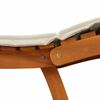 vidaXL Ξαπλώστρα 2 pcs Λευκό 184 x 55 x 64 εκ Μασίφ ξύλο ακακίας