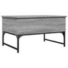 vidaXL Τραπεζάκι Σαλονιού Γκρι Sonoma 70x50x40 εκ. Επεξ. Ξύλο/Μέταλλο
