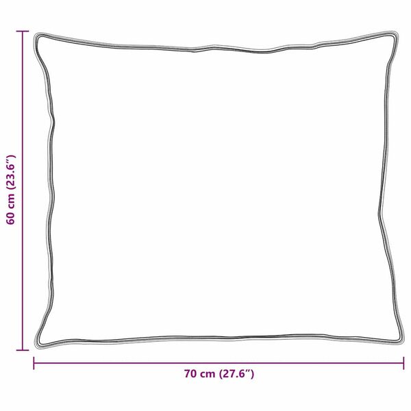 vidaXL Πάπλωμα με μαξιλάρι Λευκό 155 x 200 εκ. Μικροΐνες