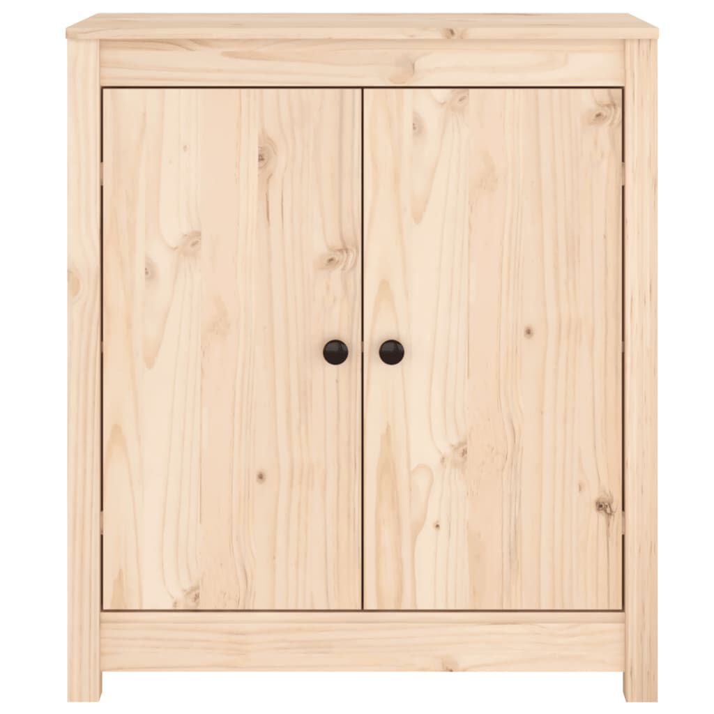 vidaXL Ντουλάπι 70 x 35 x 80 εκ. από Μασίφ Ξύλο Πεύκου