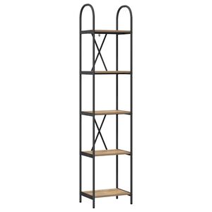 vidaXL &Rho;ά&phi;&iota; &Beta;&iota;&beta;&lambda;ί&omega;&nu; 5 &epsilon;&pi;&iota;&pi;έ&delta;&omega;&nu; 40 x 30 x 183 &epsilon;&kappa; &Epsilon;&pi;&epsilon;&xi;&epsilon;&rho;&gamma;&alpha;&sigma;&mu;έ&nu;&omicron; &xi;ύ&lambda;&omicron;