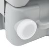vidaXL Τουαλέτα Κάμπινγκ Γκρι 41.5 x 36.5 x 42 εκ.