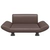 vidaXL Κρεβάτι Σκύλου Καφέ 70x45x28 εκ. από Συνθετικό Δέρμα