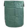 vidaXL Σακούλες Σκουπιδιών Κήπου 4 pcs Πράσινο 66 x 66 x 83.5 εκ