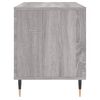 vidaXL Έπιπλο Δίσκων Γκρι Sonoma 100x38x48 εκ. από Επεξεργασμένο Ξύλο