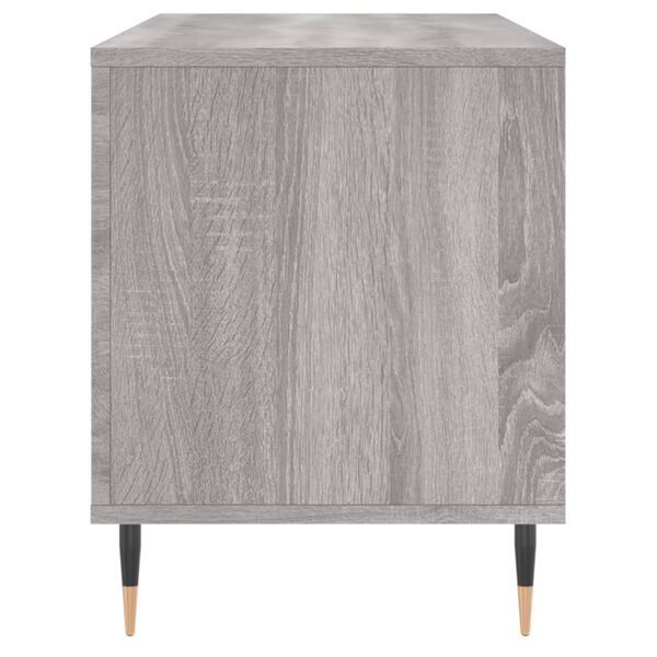 vidaXL Έπιπλο Δίσκων Γκρι Sonoma 100x38x48 εκ. από Επεξεργασμένο Ξύλο