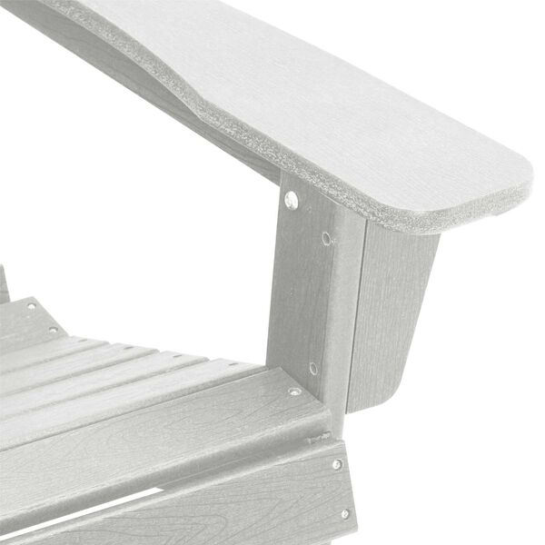 vidaXL Καρέκλες Adirondack 2 τμχ Λευκό 74x82x90 εκ HDPE