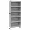 vidaXL &Beta;&iota;&beta;&lambda;&iota;&omicron;&theta;ή&kappa;&eta; 80 x 30 x 189,5 &epsilon;&kappa; &Epsilon;&pi;&epsilon;&xi;&epsilon;&rho;&gamma;&alpha;&sigma;&mu;έ&nu;&omicron; &Xi;ύ&lambda;&omicron; &Gamma;&kappa;&rho;ί&zeta;&omicron; &Sigma;&omicron;&nu;&omicron;&mu;&alpha;