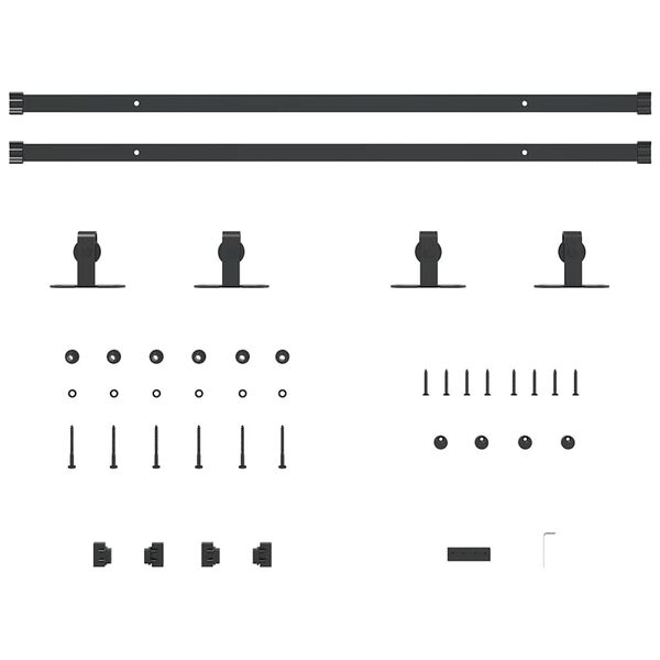 vidaXL &Kappa;&iota;&tau; &sigma;&upsilon;&rho;ό&mu;&epsilon;&nu;&eta;&sigmaf; &pi;ό&rho;&tau;&alpha;&sigmaf; &gamma;&rho;&alpha;&phi;&epsilon;ί&omicron;&upsilon; 183 cm &alpha;&pi;ό &alpha;&nu;&theta;&rho;&alpha;&kappa;&omicron;ύ&chi;&omicron; &chi;ά&lambda;&upsilon;&beta;&alpha;