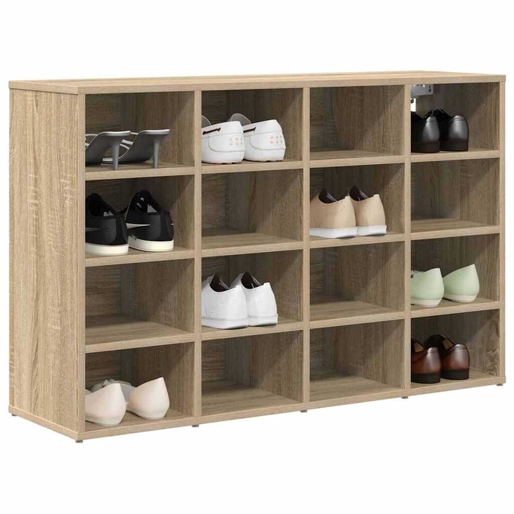 vidaXL Ντουλάπα Παπουτσιών με ράφι Sonoma Δρυς 103 x 30 x 67 εκ.