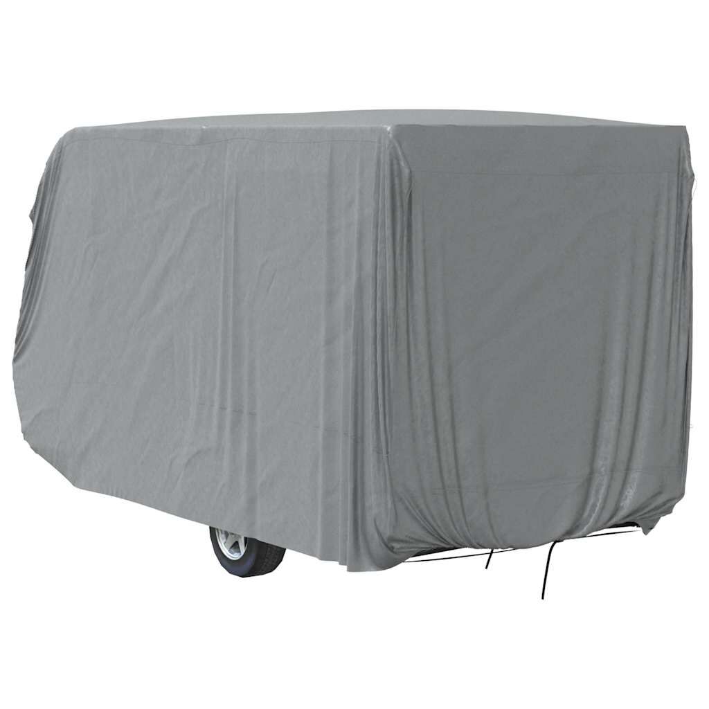 vidaXL Κάλυμμα τροχόσπιτου Γκρι 460x250x220 cm Μη υφασμένο ύφασμα