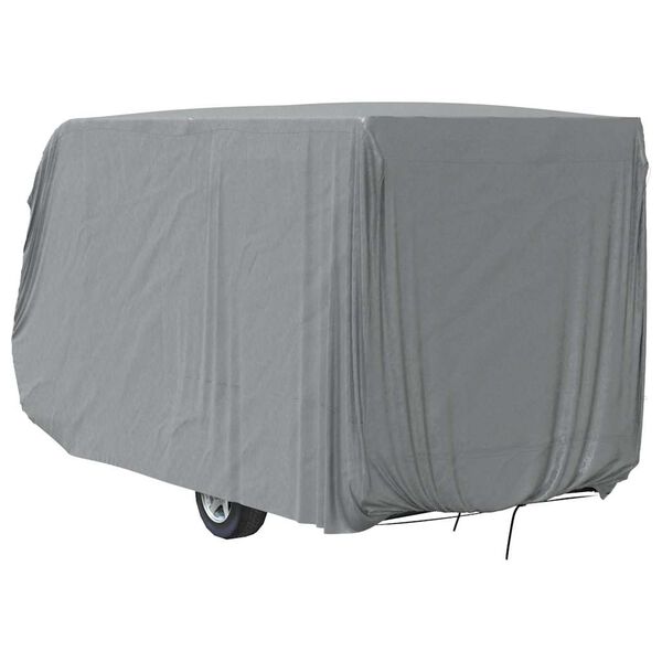 vidaXL Κάλυμμα τροχόσπιτου Γκρι 460x250x220 cm Μη υφασμένο ύφασμα