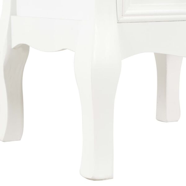 vidaXL Κομοδίνα 2 Τεμ. Λευκά 35 x 30 x 49 εκ. από MDF