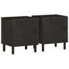 vidaXL &Kappa;&omicron;&mu;&omicron;&delta;ί&nu;&alpha; 2 &tau;&epsilon;&mu;. &Mu;&alpha;ύ&rho;&alpha; 40 x 33 x 46 &epsilon;&kappa;. &alpha;&pi;ό &Mu;&alpha;&sigma;ί&phi; &Xi;ύ&lambda;&omicron; &Mu;ά&nu;&gamma;&kappa;&omicron;