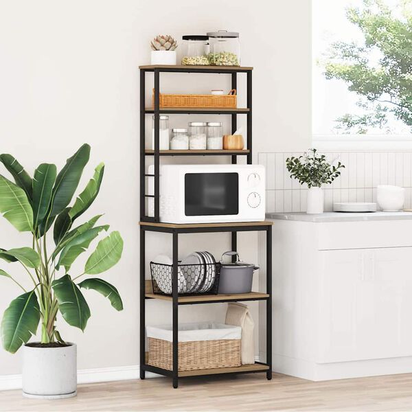 vidaXL &Rho;ά&phi;&iota; &Kappa;&omicron;&upsilon;&zeta;ί&nu;&alpha;&sigmaf; Artisan Oak 60 x 40 x 168 &epsilon;&kappa; &Epsilon;&pi;&epsilon;&xi;&epsilon;&rho;&gamma;&alpha;&sigma;&mu;έ&nu;&omicron; &xi;ύ&lambda;&omicron;