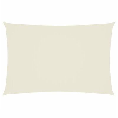 vidaXL Πανί Σκίασης Ορθογώνιο Κρεμ 2 x 4 μ. από Ύφασμα Oxford