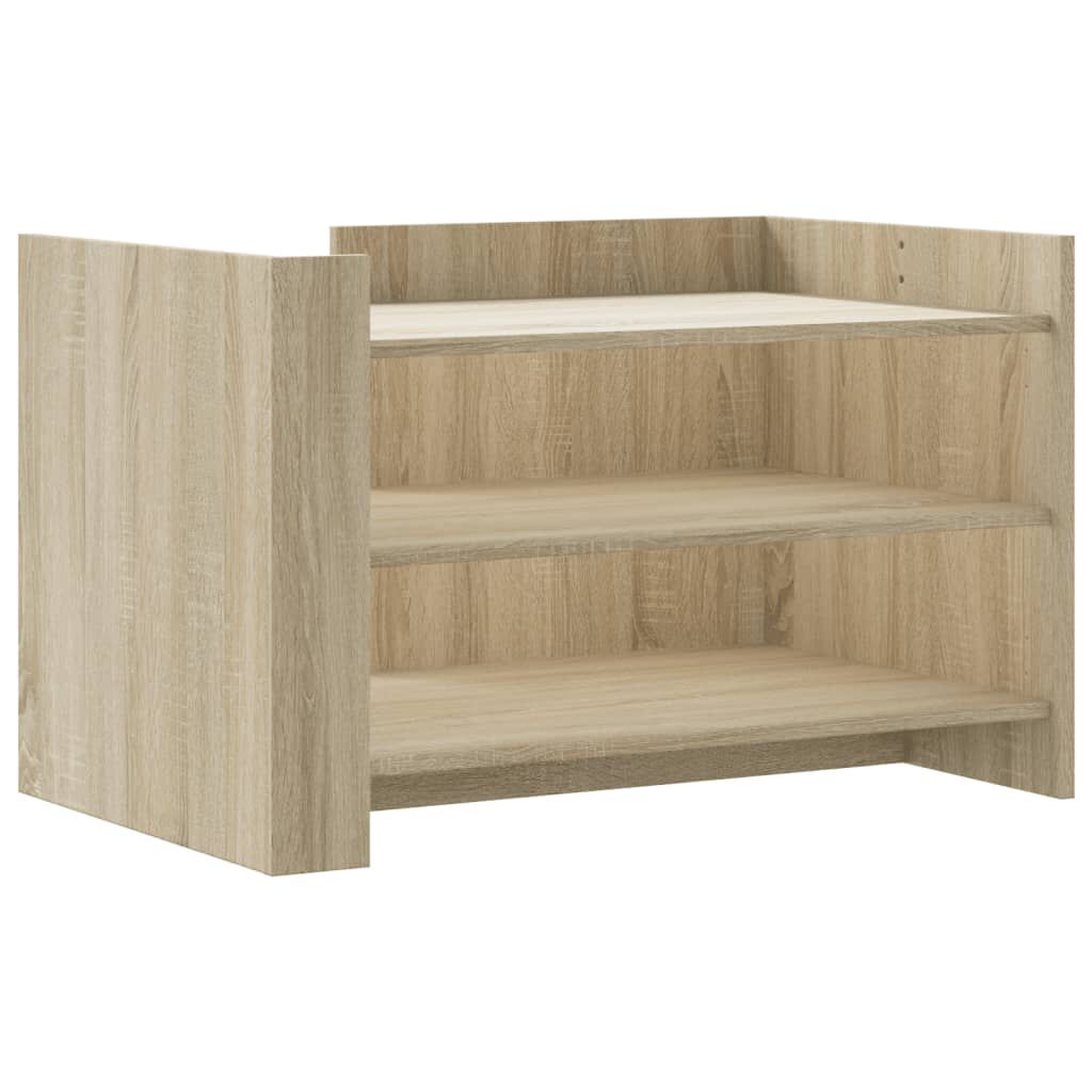 vidaXL Τραπεζάκι Σαλονιού Sonoma Δρυς 80x50x50 εκ. Επεξεργασμένο Ξύλο