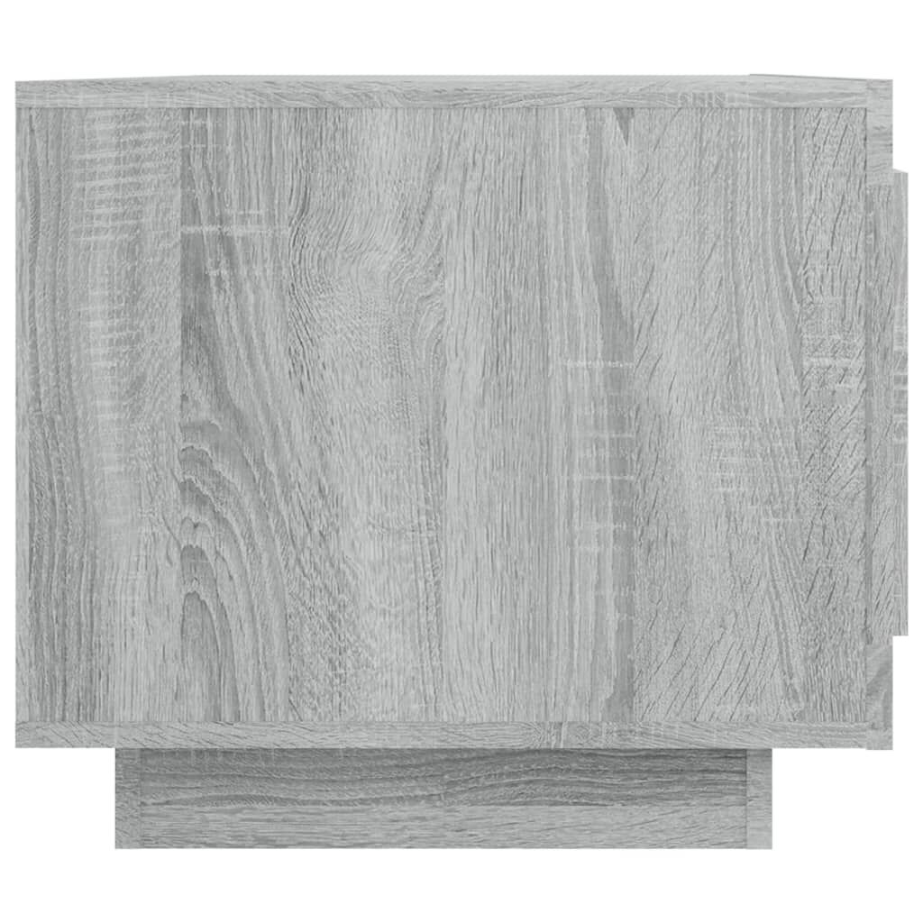 vidaXL Τραπεζάκι Σαλονιού Γκρι Sonoma 102x50x45 εκ. Επεξεργασμένο Ξύλο