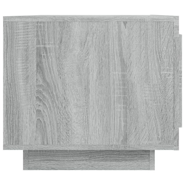vidaXL Τραπεζάκι Σαλονιού Γκρι Sonoma 102x50x45 εκ. Επεξεργασμένο Ξύλο