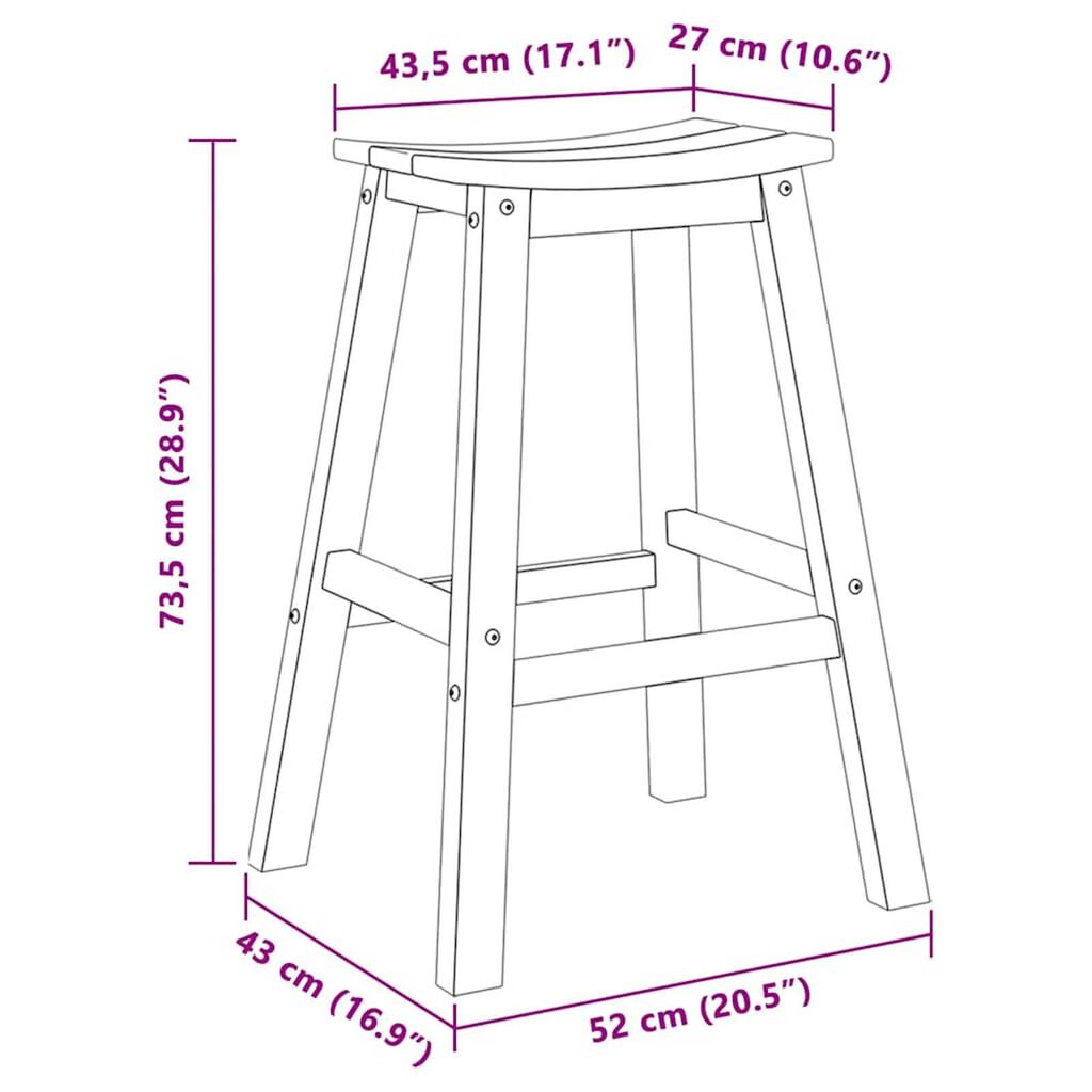 vidaXL Σετ Μπαρ Κήπου 6 pcs Ανοιχτό γκρι HDPE