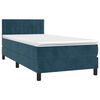 vidaXL &Kappa;&rho;&epsilon;&beta;ά&tau;&iota; Boxspring &mu;&epsilon; &Sigma;&tau;&rho;ώ&mu;&alpha; &Sigma;&kappa;&omicron;ύ&rho;&omicron; &Mu;&pi;&lambda;&epsilon; 90x200 &epsilon;&kappa;. &Beta;&epsilon;&lambda;&omicron;ύ&delta;&iota;&nu;&omicron;
