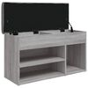 vidaXL Παπουτσοθήκη Γκρι Sonoma 82x32x45,5 εκ. από Επεξεργασμένο Ξύλο