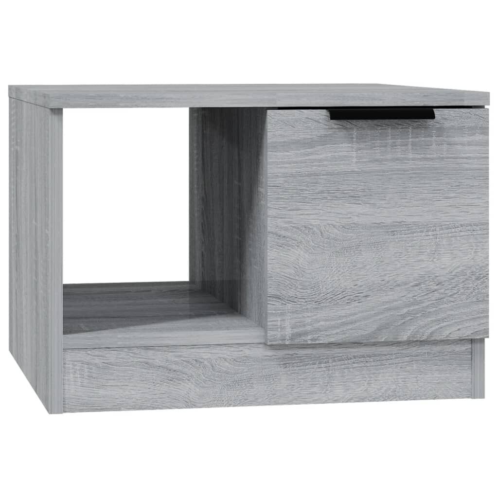 vidaXL Τραπεζάκι Σαλονιού Γκρι Sonoma 50x50x36 εκ. Επεξεργασμένο Ξύλο
