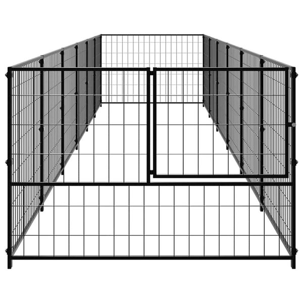 vidaXL &Sigma;&pi;&iota;&tau;ά&kappa;&iota; &Sigma;&kappa;ύ&lambda;&omicron;&upsilon; &Mu;&alpha;ύ&rho;&omicron; 6 &mu;&sup2; &Alpha;&tau;&sigma;ά&lambda;&iota;&nu;&omicron;