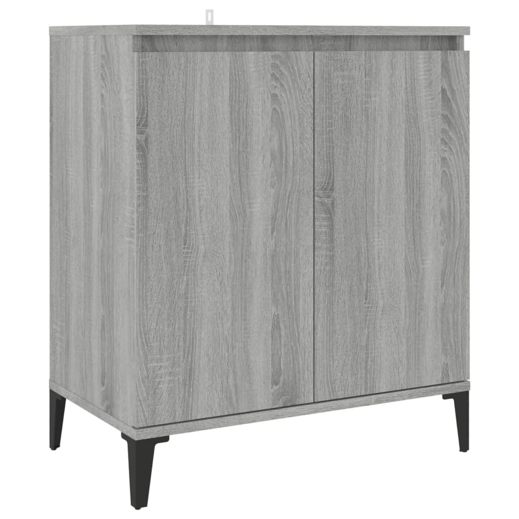 vidaXL Ντουλάπι Γκρι Sonoma 60 x 35 x 70 εκ. από Επεξεργασμένο Ξύλο